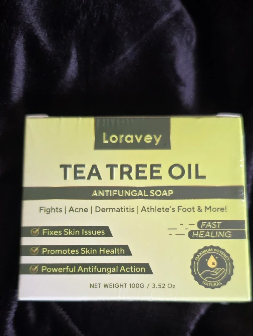 Loravey Tea Tree Oil Antifungal Soap